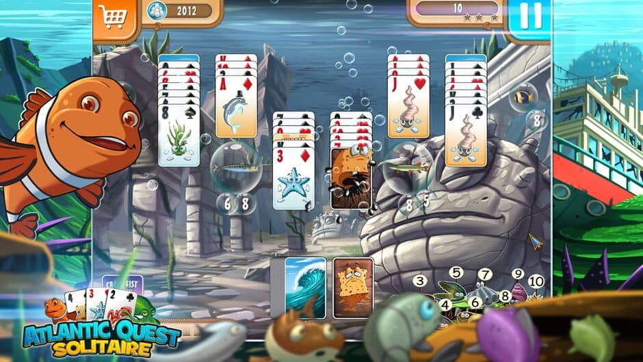 Скриншот 5 из Atlantic Quest Solitaire