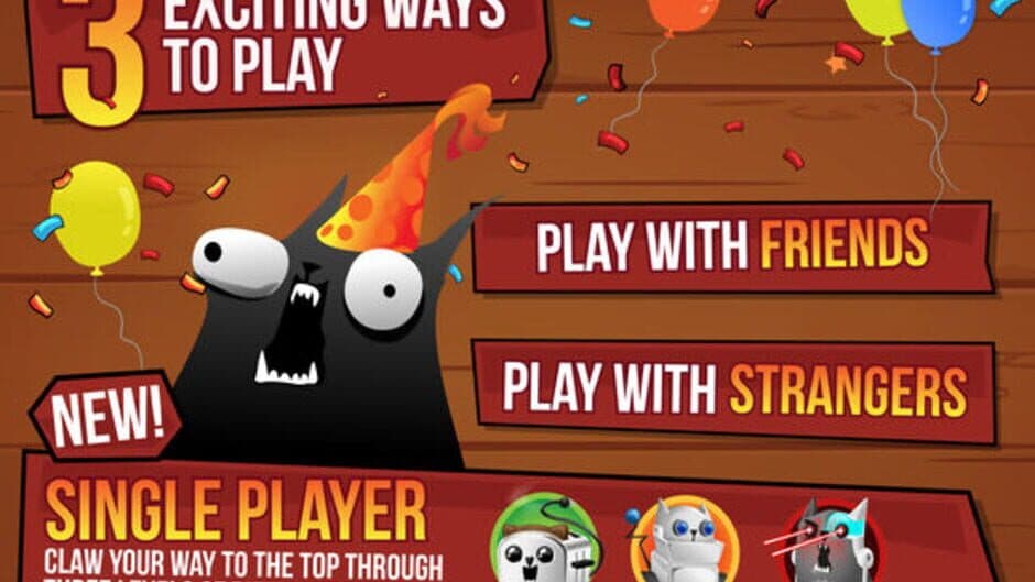 Скриншот 1 из Exploding Kittens