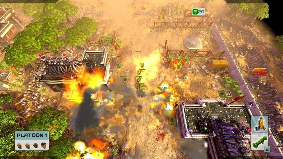 Скриншот 4 из Cannon Fodder 3