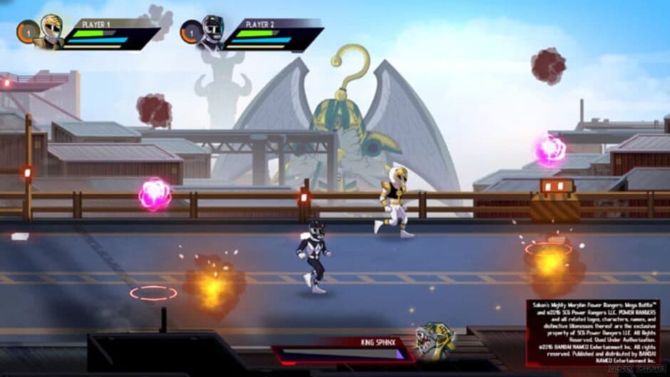 Скриншот 1 из Saban's Mighty Morphin Power Rangers: Mega Battle
