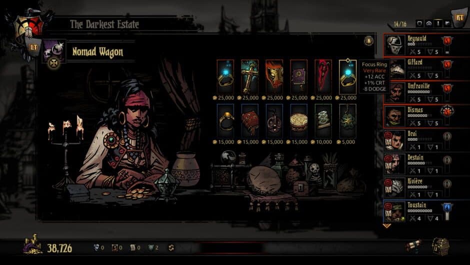 Скриншот 11 из Darkest Dungeon: Crimson Edition