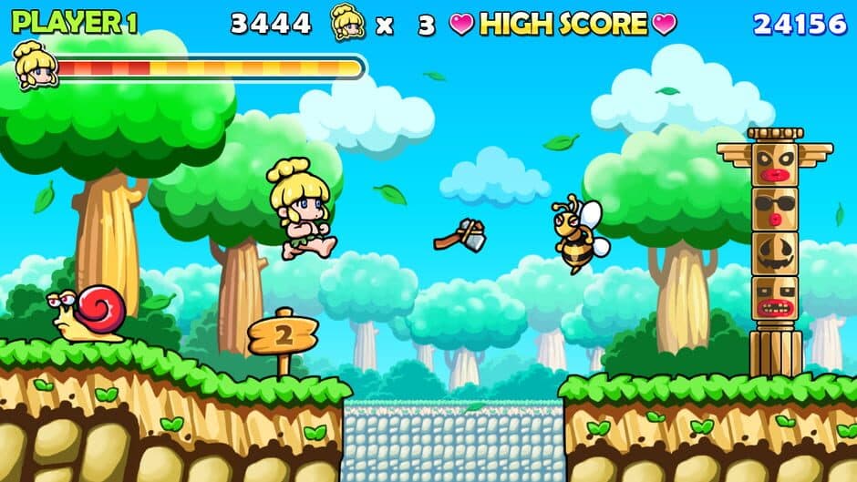 Скриншот 2 из Wonder Boy Returns