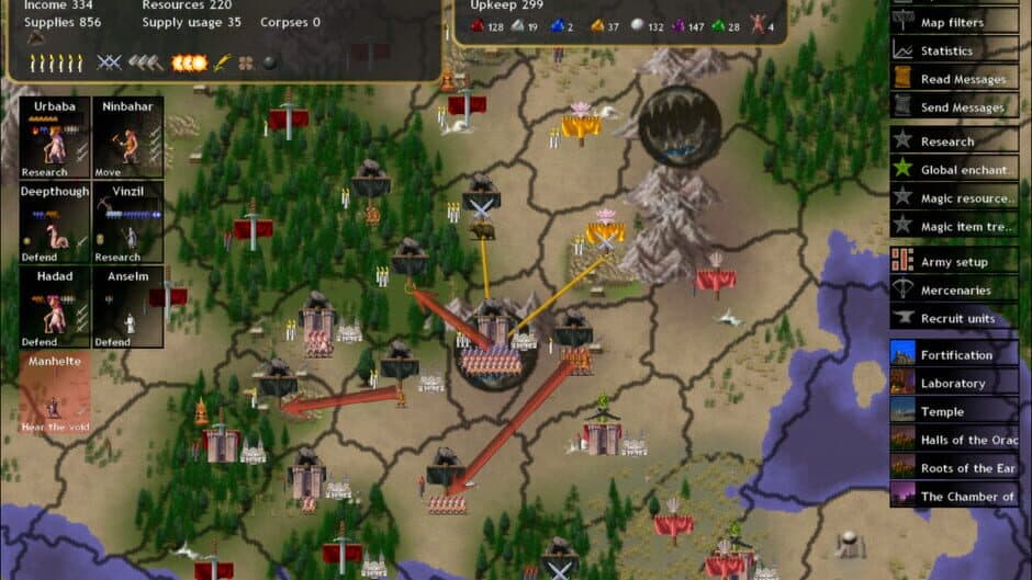 Скриншот 1 из Dominions 4: Thrones of Ascension