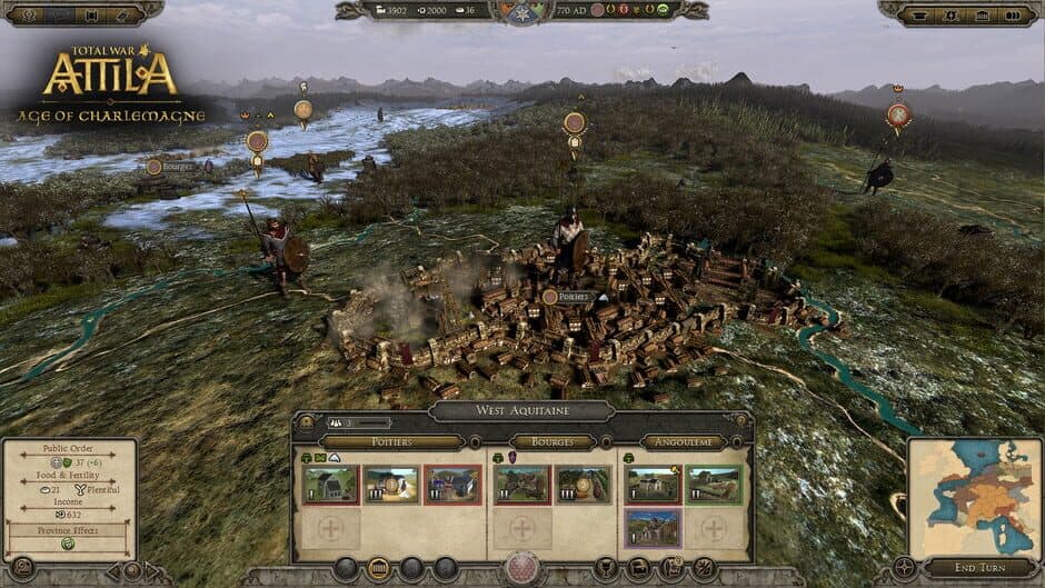 Скриншот 4 из Total War: Attila - Age of Charlemagne Campaign Pack