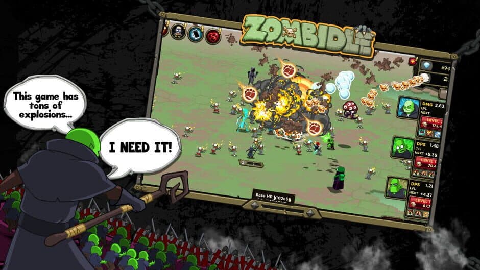 Скриншот 4 из Zombidle: Remonstered