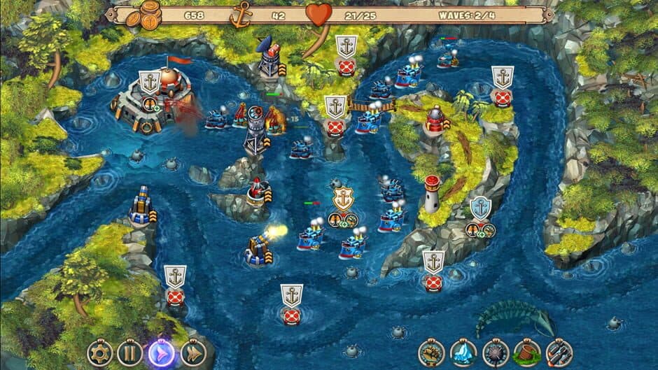 Скриншот 2 из Iron Sea Defenders