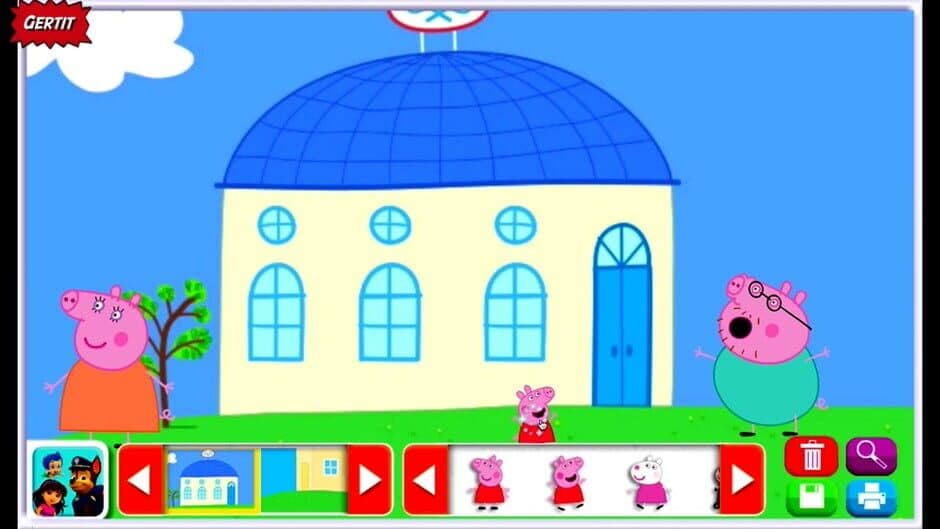 Скриншот 2 из Puzzle For Peppa Pig