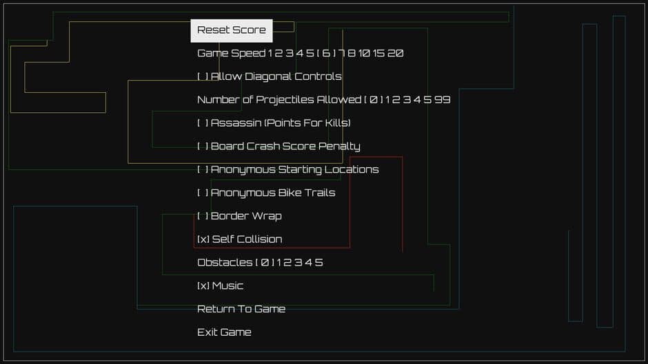 Скриншот 1 из Simple Light Cycles