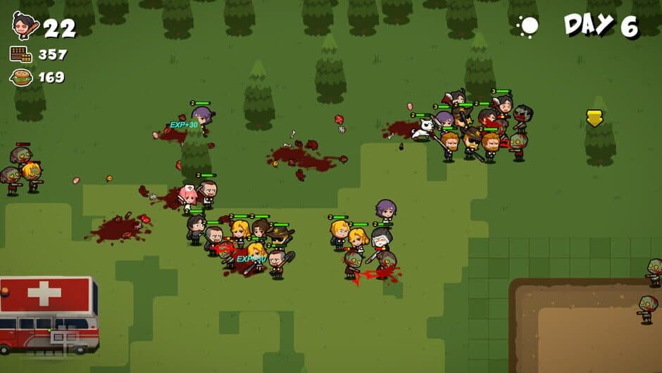 Скриншот 2 из Run!ZombieFoods!