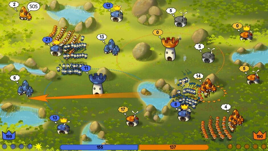 Скриншот 3 из Mushroom Wars