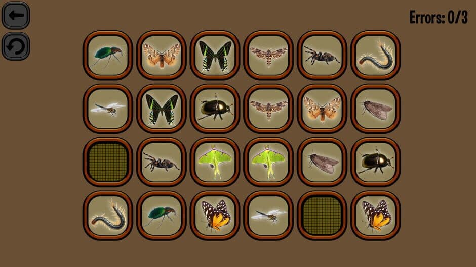 Скриншот 3 из Animals Memory: Insect