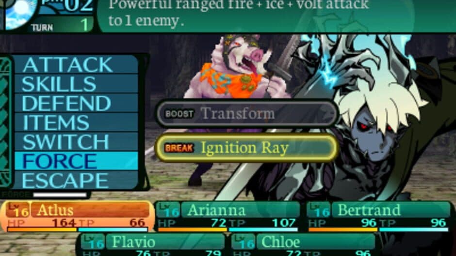 Скриншот 4 из Etrian Odyssey 2 Untold: The Fafnir Knight