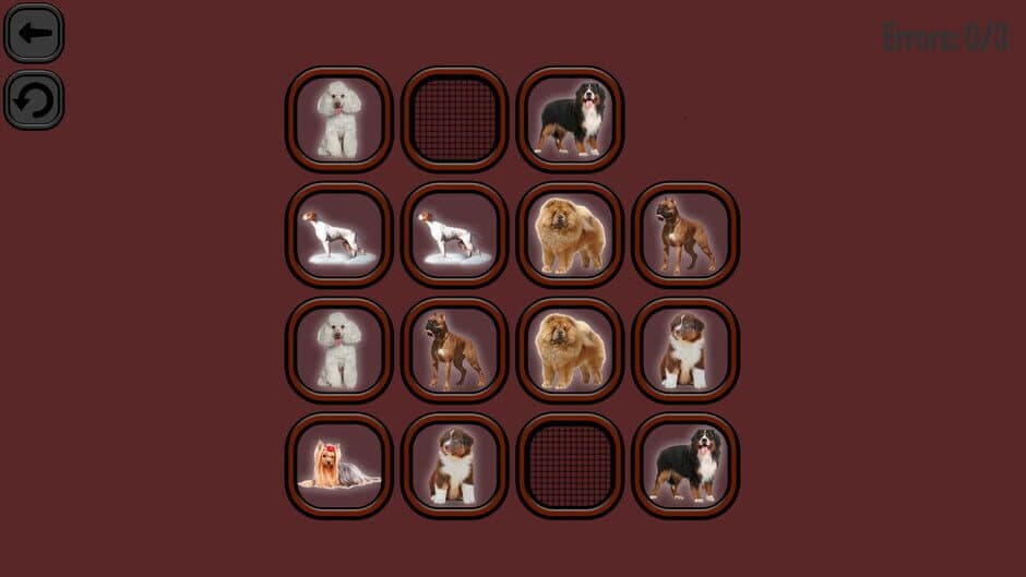 Скриншот 2 из Animals Memory: Dogs
