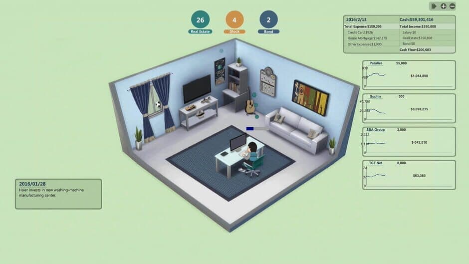 Скриншот 1 из Individual Investor Tycoon