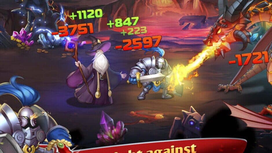 Скриншот 8 из Tap Knights: Heroes & Monsters