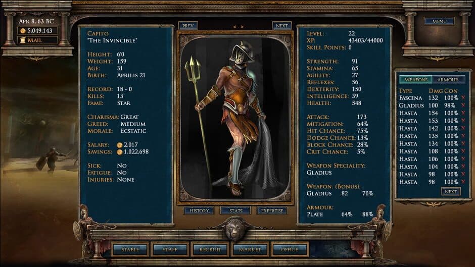 Скриншот 1 из Age of Gladiators