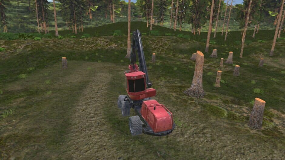 Скриншот 4 из Forest Harvester Tractor 3D