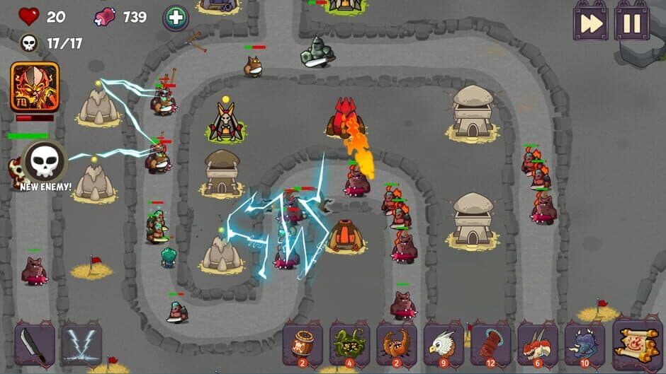 Скриншот 4 из Tower Defense - Fantasy Tower Game