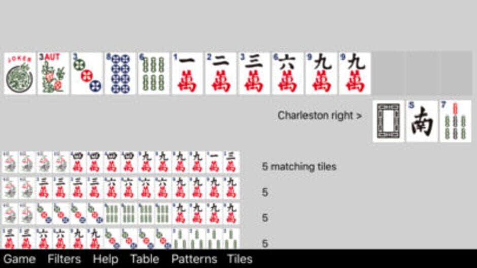 Скриншот 2 из American MahJong Practice 2017
