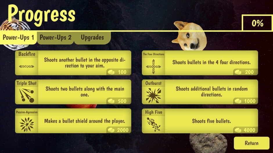 Скриншот 2 из Temp Name - Customizable Space Shooter