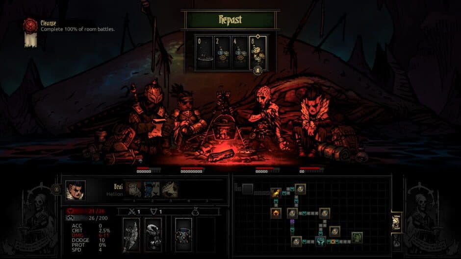 Скриншот 9 из Darkest Dungeon: Crimson Edition
