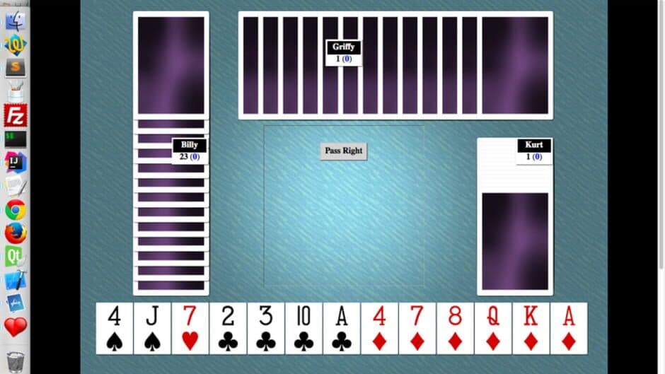 Скриншот 1 из Hearts Card Game