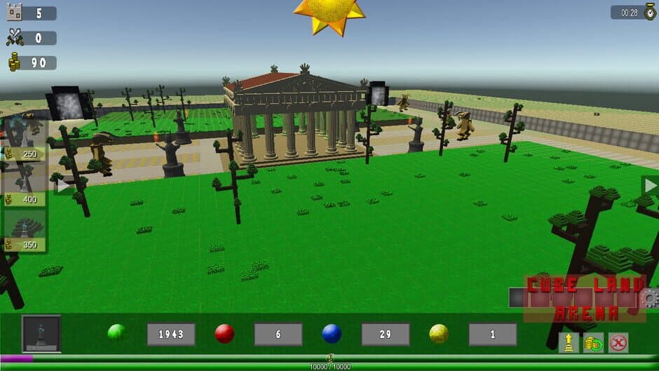 Скриншот 2 из Cube Land Arena