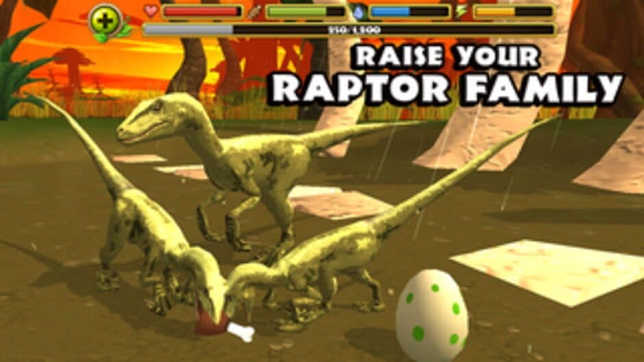 Скриншот 5 из Jurassic Life: Velociraptor Dinosaur Simulator