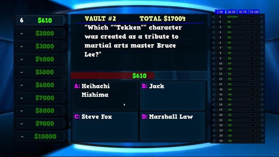 Скриншот 3 из Trivia Vault: Video Game Trivia Deluxe