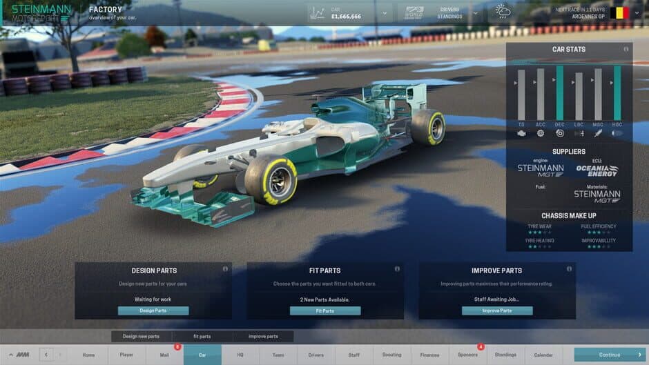 Скриншот 1 из Motorsport Manager