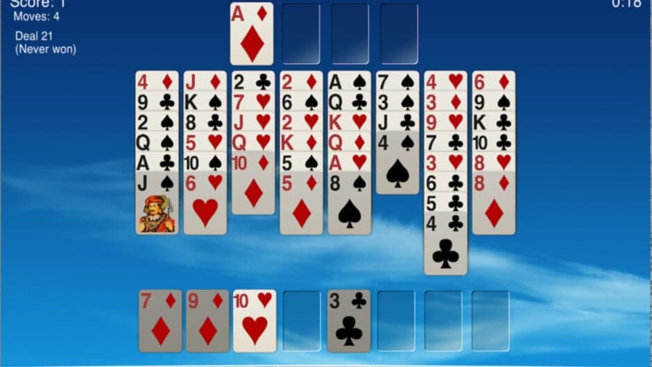 Скриншот 1 из Eric's All-in-1 Solitaire