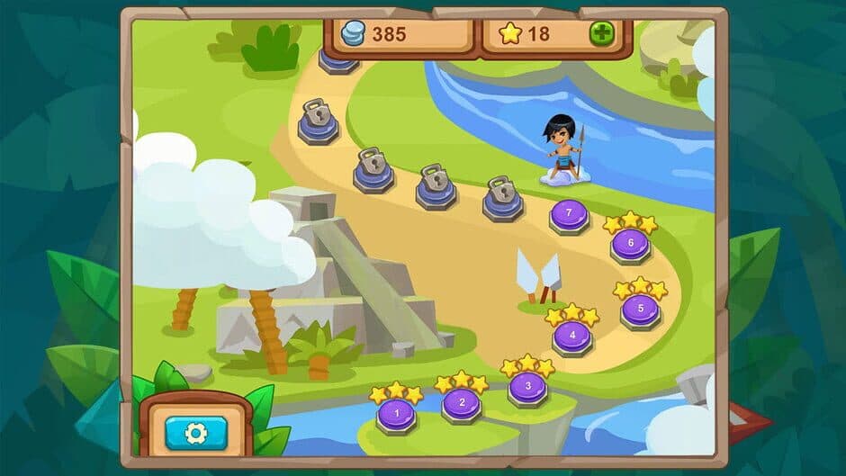 Скриншот 1 из Gems of the Aztecs