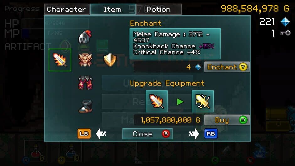 Скриншот 1 из Buff Knight Advanced