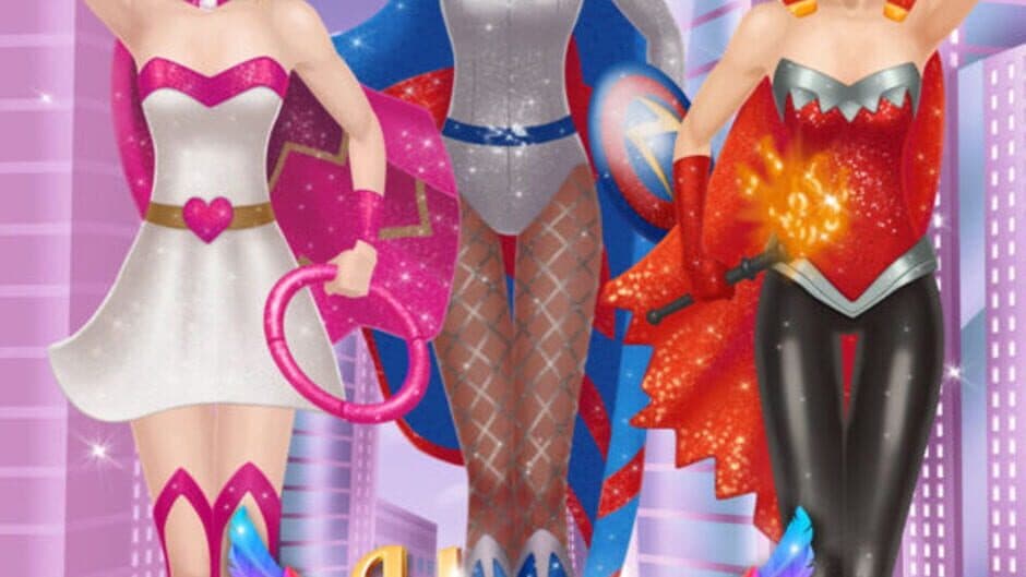 Скриншот 7 из Superhero Girl Salon: Kids Makeup and Dressup Game