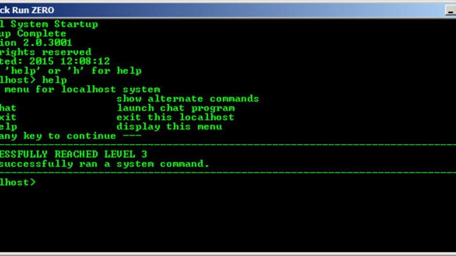 Скриншот 1 из Hack Run Zero