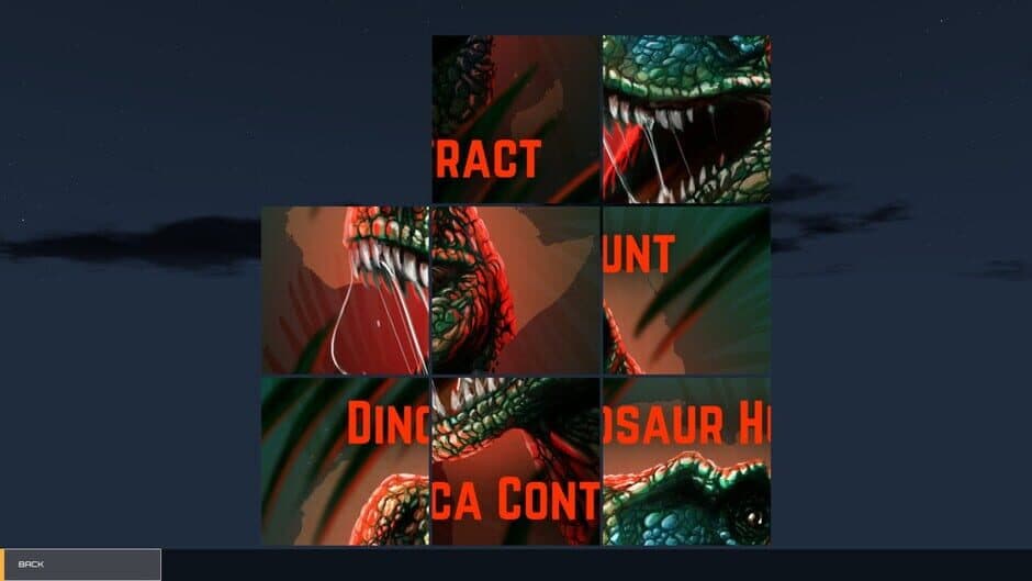 Скриншот 3 из Dinosaur Hunt Puzzle