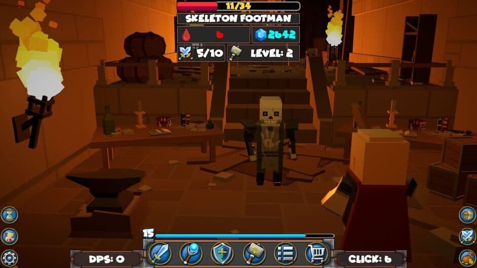 Скриншот 1 из Idle Dungeons