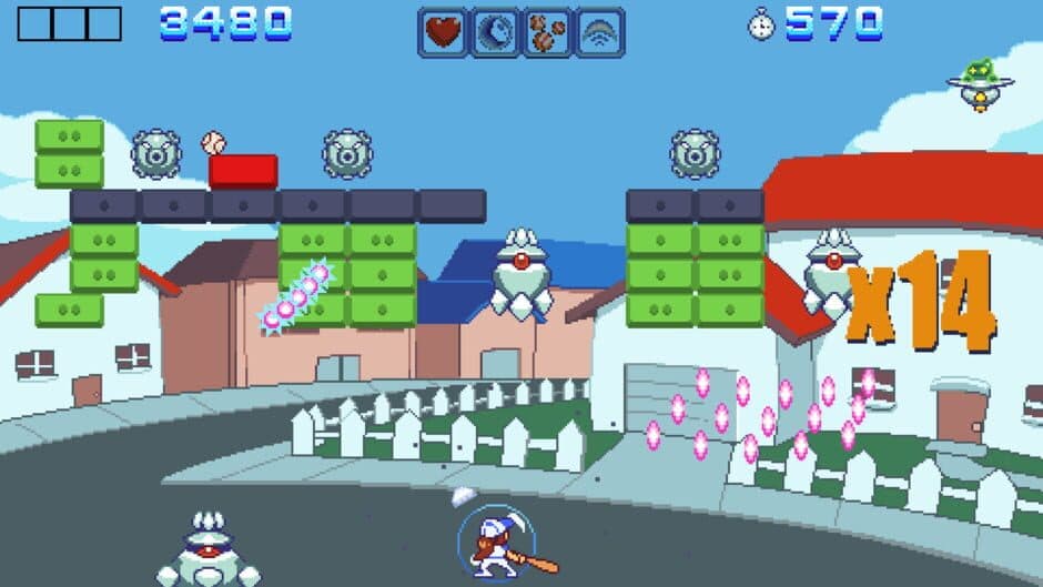 Скриншот 5 из Aliens Go Home Run!