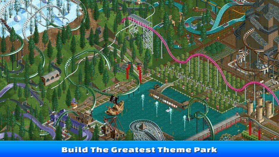 Скриншот 1 из RollerCoaster Tycoon Classic