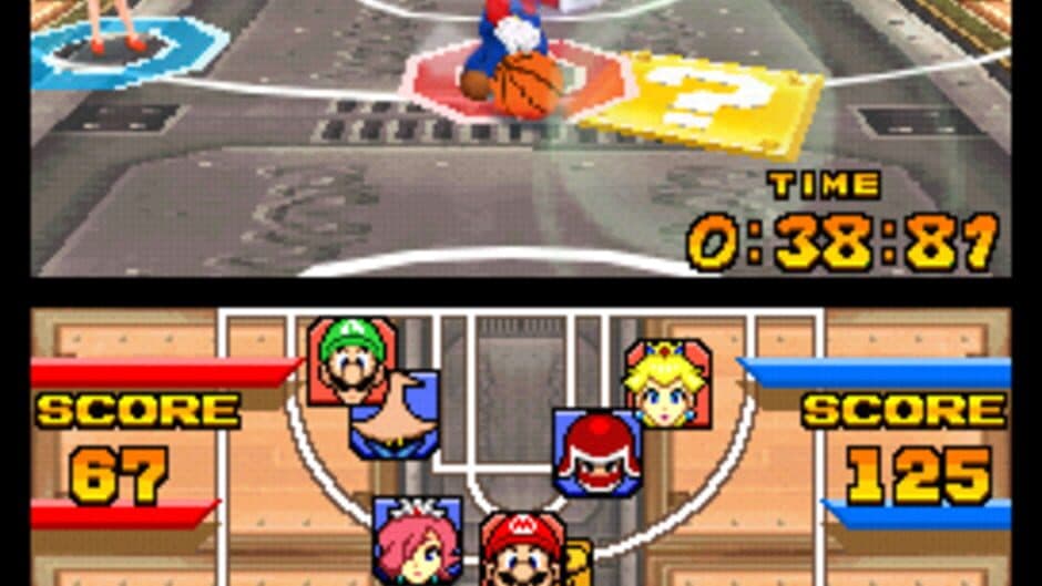 Скриншот 2 из Mario Hoops 3-on-3