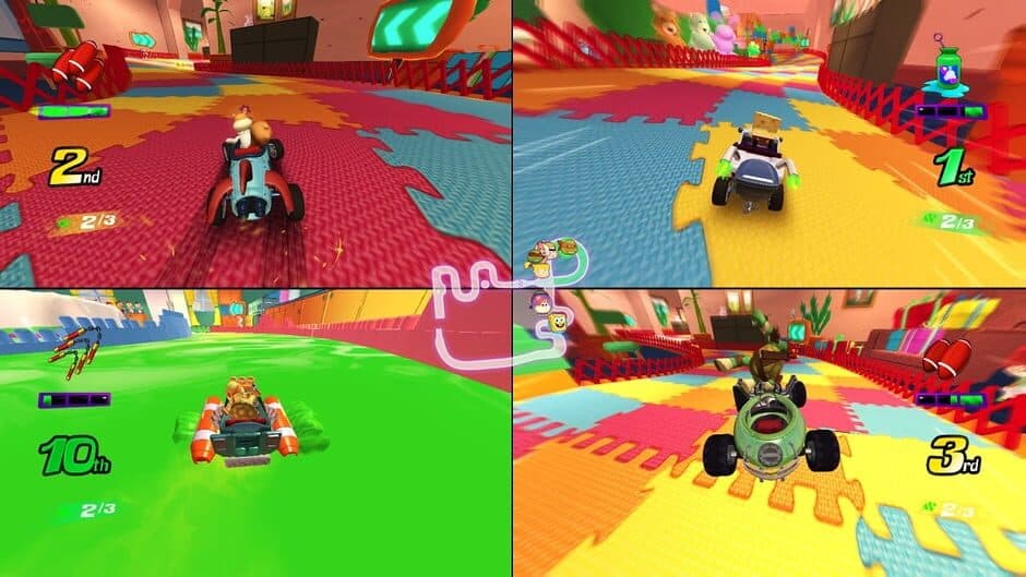 Скриншот 4 из Nickelodeon Kart Racers