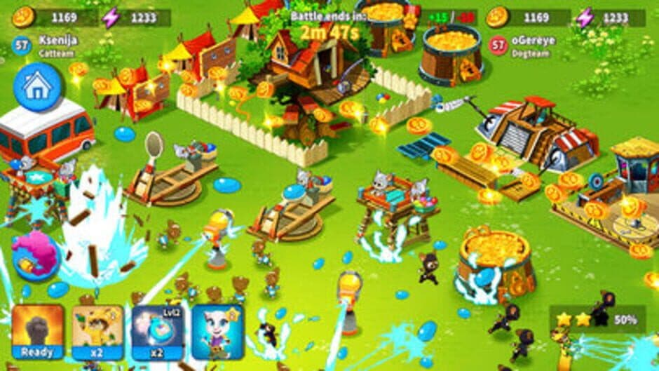 Скриншот 1 из Talking Tom Camp