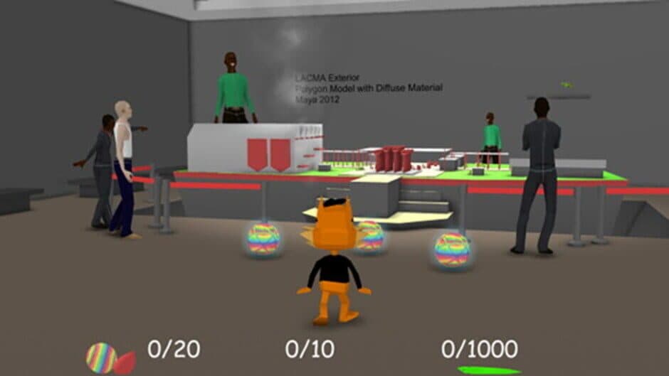Скриншот 1 из Bubsy 3D: Bubsy Visits the James Turrell Retrospective