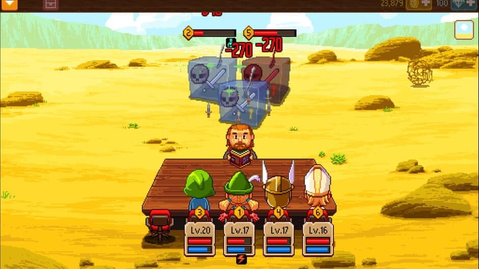Скриншот 1 из Knights of Pen and Paper 2: Free Edition