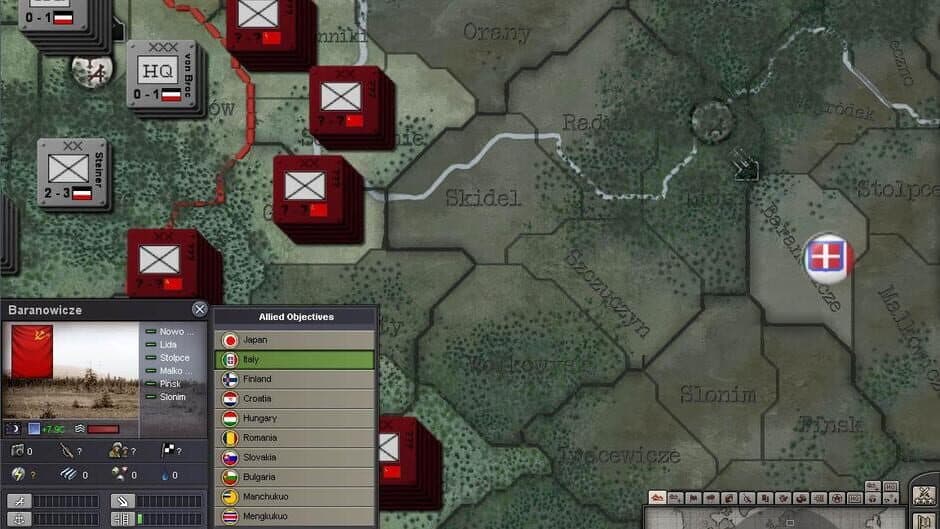 Скриншот 4 из Hearts of Iron III: Semper Fi
