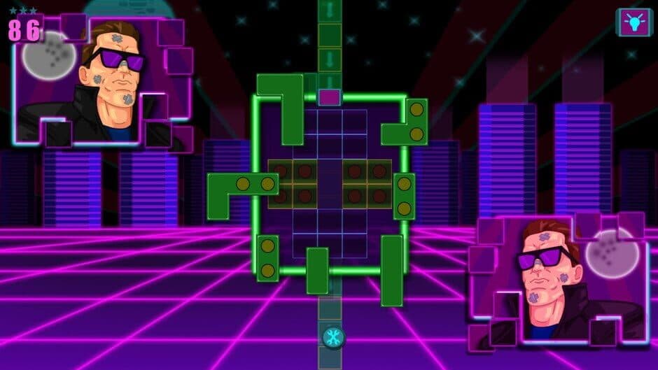 Скриншот 3 из Neon Blocks 87