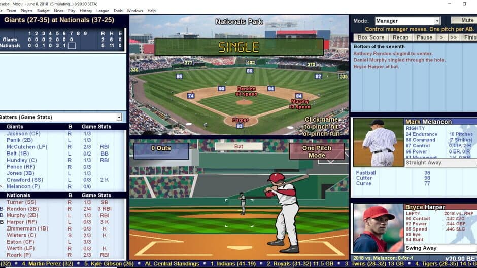 Скриншот 3 из Baseball Mogul 2018