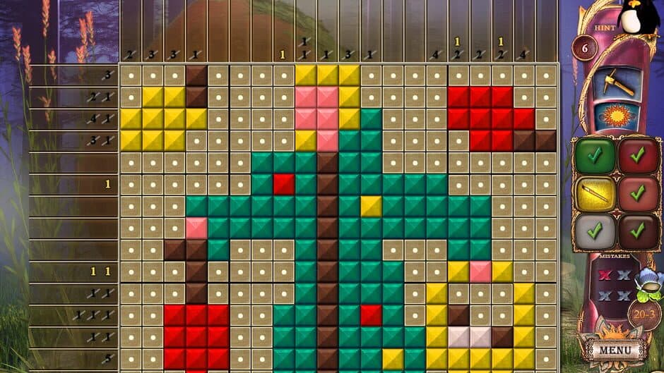 Скриншот 2 из Fantasy Mosaics 26: Fairytale Garden