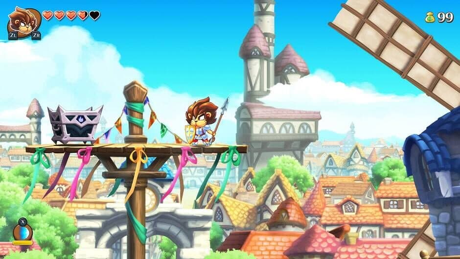 Скриншот 4 из Monster Boy and the Cursed Kingdom