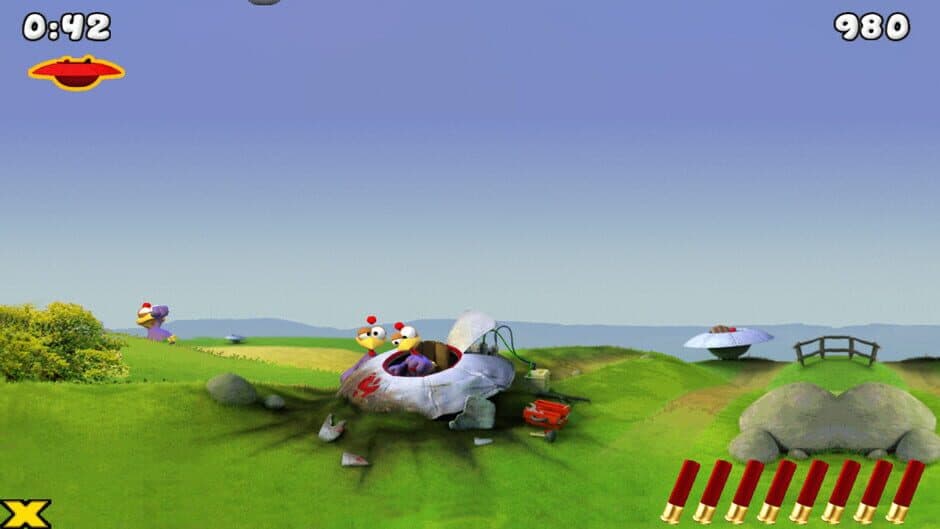 Скриншот 3 из Crazy Chicken: Invasion